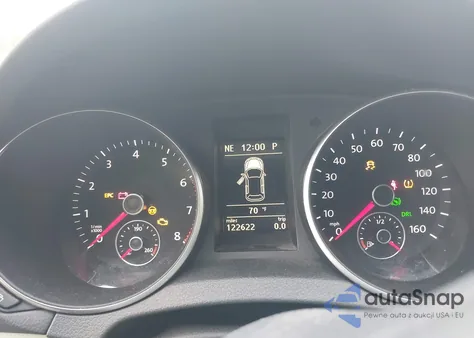 2012 Volkswagen Golf 2.5L 4-Door from USA, damaged, VIN WVWDB7AJ1CW199637